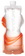 Platypus Soft Bottle 1L Closure Cap Tangerine