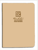 Rite in the Rain Tactical Field Ring Binder 5 x 7 Tan 9200T