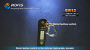 Rofis ER12 CREE XP-G R5 110 Lumen 1 x AA  LED Flashlight