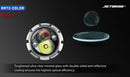 JETBeam RRT2-COLOR 1x 18650 / 2x CR123 850 Lumens CREE XP-L LED
