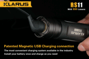 Klarus RS11 2 x (R)CR123A / 1 x 18650 CREE XM-L2 U2 930 Lumen LED Flashlight