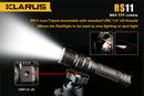 Klarus RS11 2 x (R)CR123A / 1 x 18650 CREE XM-L2 U2 930 Lumen LED Flashlight
