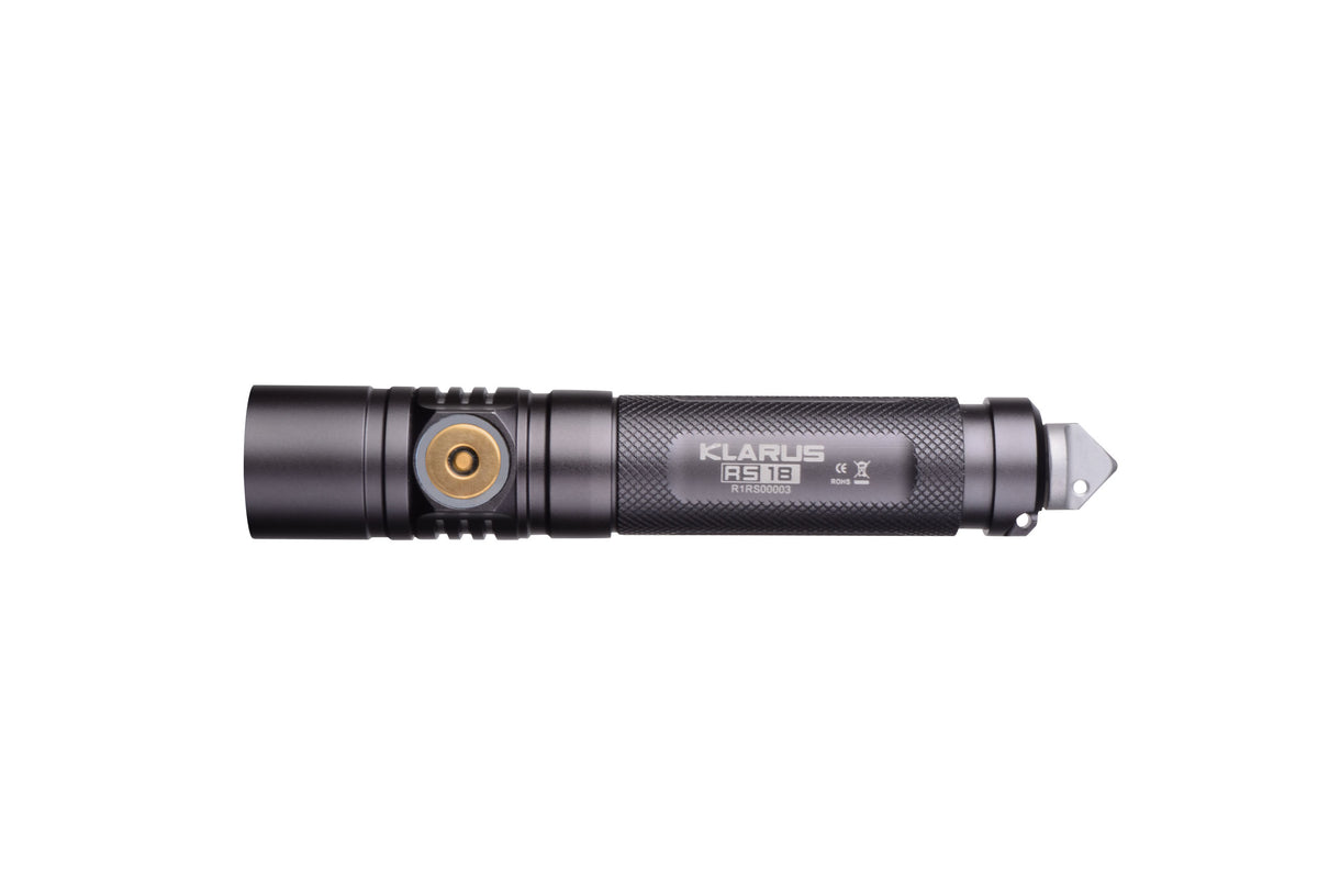 cr1850 rechargeable flashlight Klarus RS18 1 x 18650 CREE XM-L2 U2 900 Lumen Rechargable LED Flashlig