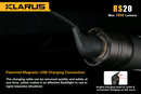 Klarus RS20 1 x 18650 / 2 x (R)CR123A CREE XM-L2 U2 1050 Lumen LED Flashlight