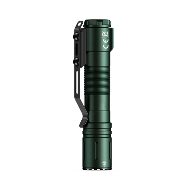 Acebeam Defender P15 EDC 1700 Lumen Tactical Rechargeable Flashlight 1*18650 Battery - Dark Green