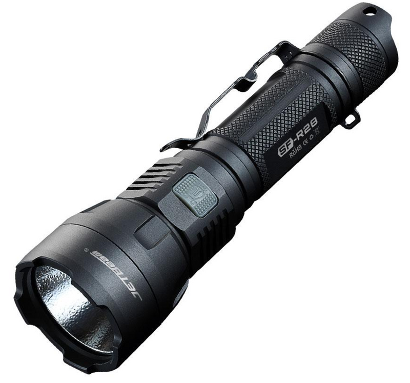 cr1850 rechargeable flashlight Jetbeam SF-R28 1500 Lumen 1 x 18650 CREE XHP50 LED Flashlight