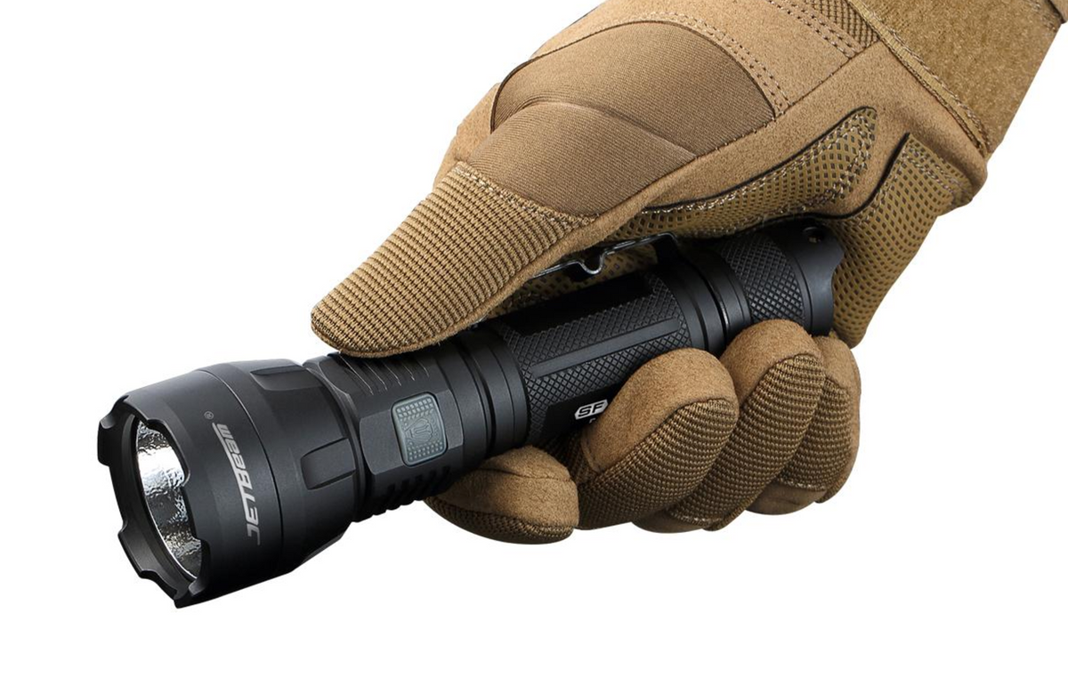 cr1850 rechargeable flashlight Jetbeam SF-R28 1500 Lumen 1 x 18650 CREE XHP50 LED Flashlight