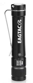 EagleTac D25AAA 1 x AAA / 1 x 10440 Nichia 219B 68 Lumen LED Flashlight - Grey