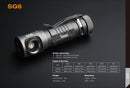 Spark SG6-NW 1 x 18650 CREE XM-L2 840 Lumen Neutral White LED Headlamp