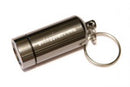 Aluminum Waterproof Silo Capsule / Pill Fob - Black