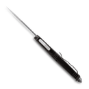 CobraTec FS-X Small Black OTF Knife - D2 Steel 2.5in Drop Point Blade