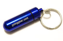 Aluminum Small Waterproof Capsule - Blue