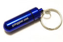 Aluminum Small Waterproof Capsule - Blue