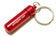 Aluminum Small Waterproof Capsule / Pill Fob - Red