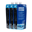 Sawyer 32 Ounce Squeezable Pouch - Set of 3