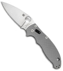 Spyderco Manix2 C101GPGY2 Sprint Run Limited Edition Plain Edge Folding Knife (3.39 Inch Blade)