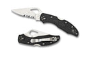 Spyderco Byrd Meadowlark 2 FRN BY04PSBK2 Folding Knife - Combo