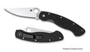 Spyderco Military G10 Handles C36GPE Folding Knife - Plain Edge