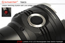 Sunwayman T60CS 2100 Lumen Rechargeable Side Switch Flashlight