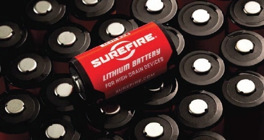 Surefire SF123A Batteries
