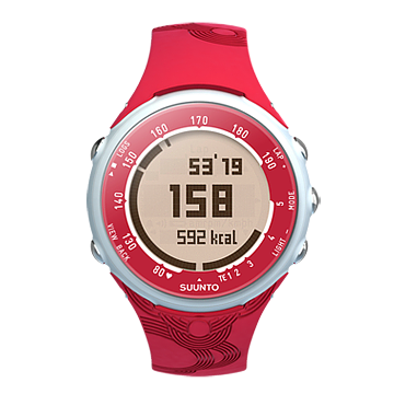 Suunto T3D Sporty Red Heart Rate Monitor Watch