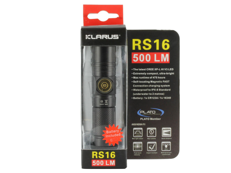 Klarus RS16 500 Lumen Flashlight