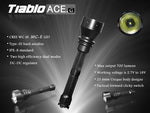 Tiablo ACE-G CREE MC-E Flashlight