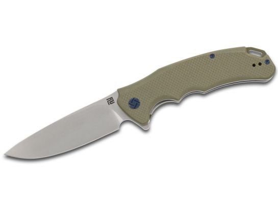 Artisan Cutlery 1702P-GN Folding Knife G10 Handles 3.94" Blade D2 Steel