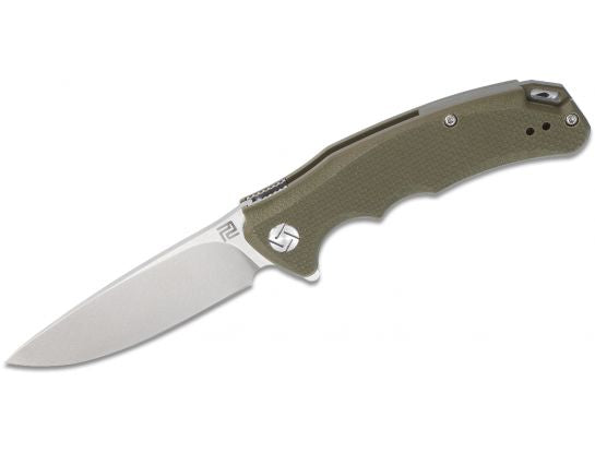 Artisan Cutlery 1702PS-GNF Folding Knife G10 Handles 3.07" Blade D2 Steel