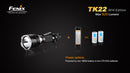 Fenix TK22 (2014 Edition) 1 x 18650 / 2 x CR123A CREE XM-L2 U2 920 Lumen LED Flashlight