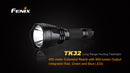 Fenix TK32 2 x CR123 / 1 x 18650 CREE XM-L2 U2 900 Lumen Multi Color LED Flashlight