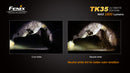Fenix TK35 Ultimate Edition 2 x 18650 / 4 x CR123A CREE MT-G2 1800 Lumen LED Flashlight