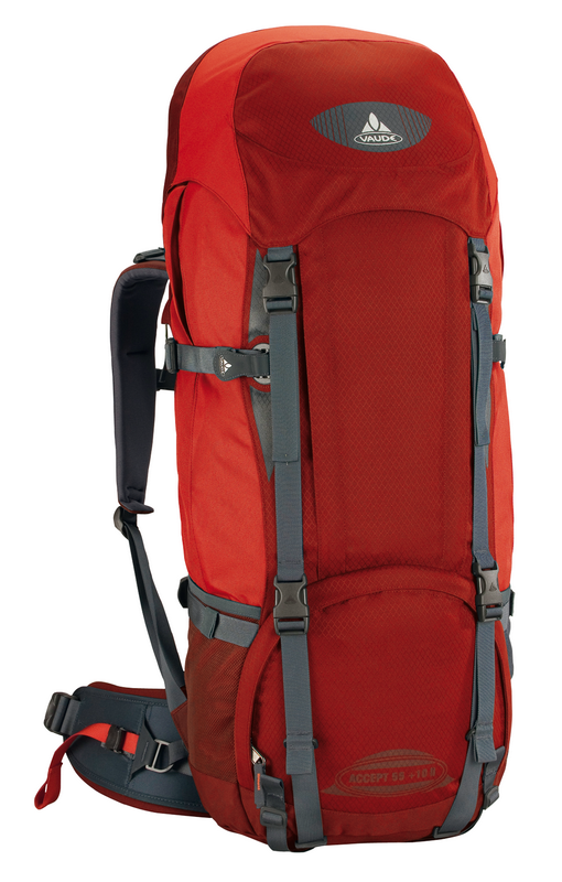 Vaude Accept 65+10 Backpack - Red
