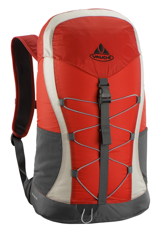 Vaude UltraHiker 20 Backpack - Red/Ivory