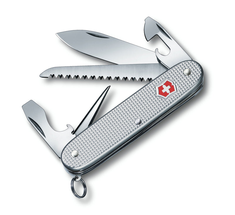 Victorinox Farmer Alox Silver Pocket Knife