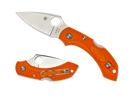 Spyderco C28POR2 Dragonfly 2 Orange Folding Knife (2.25" Blade)