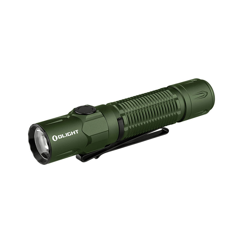 1200 Lumen Tactical LED Rechargeable Flashlight with Power Bank & Dual Power (Green)