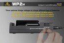 Xtar WP2H Intelligent Li-ion/LiFePO4 Battery Charger