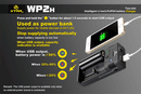 Xtar WP2H Intelligent Li-ion/LiFePO4 Battery Charger