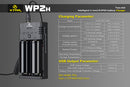 Xtar WP2H Intelligent Li-ion/LiFePO4 Battery Charger