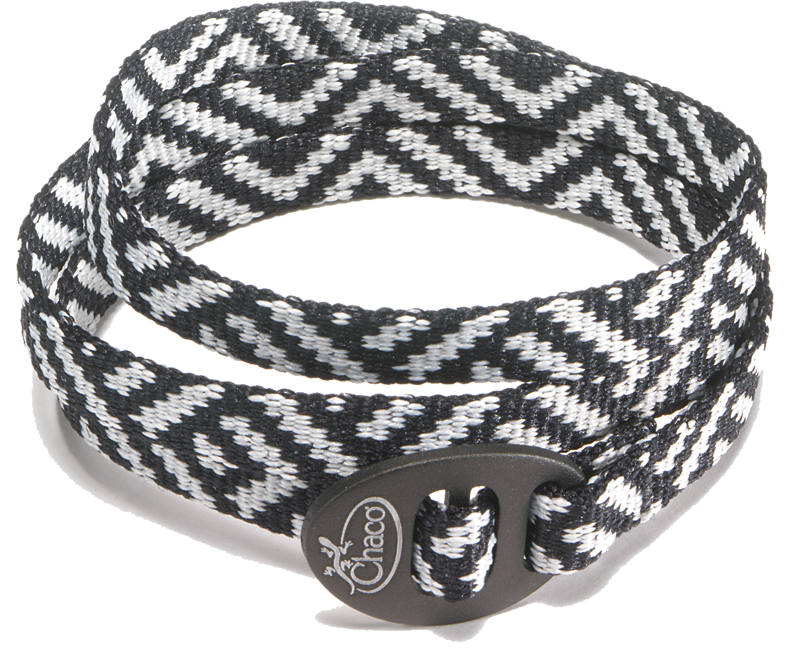 Chaco Wrist Wrap Bracelet-Origami Black