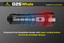 XTAR D26 Whale CREE XM-L U3 1000 Lumen 1x 18650/18700/26650 Diving Light