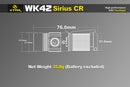 XTAR WK42 Sirius CR 300 Lumen 1 x CR123A/16340