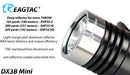 EagleTac DX3B Mini XHP 50.2 J4 LEDs 2310 Lumen Micro-USB Rechargeable - NW