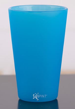 Sili PINT 16oz Original Pint Glass Bend Blue