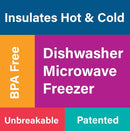 Sili PINT 16oz Original Pint Glass Bend Blue